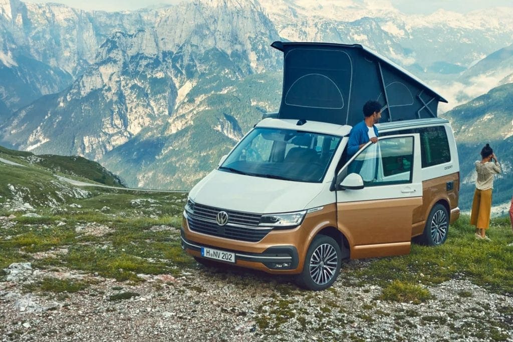 vw california ocean berge